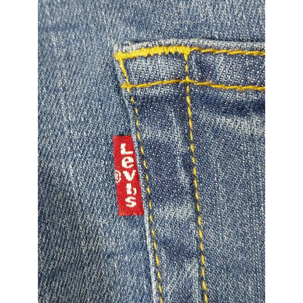 LEVI STRAUSS Blue Straight Stretch Jeans Men 502 Size 30